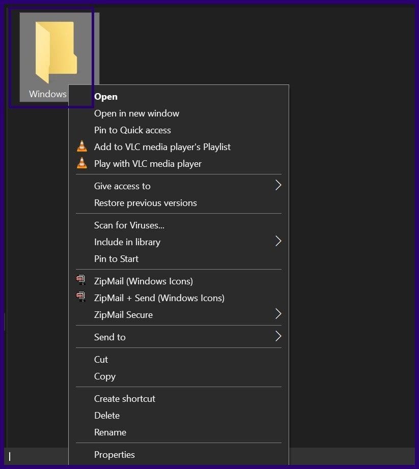 Change the icons windows pc step 9