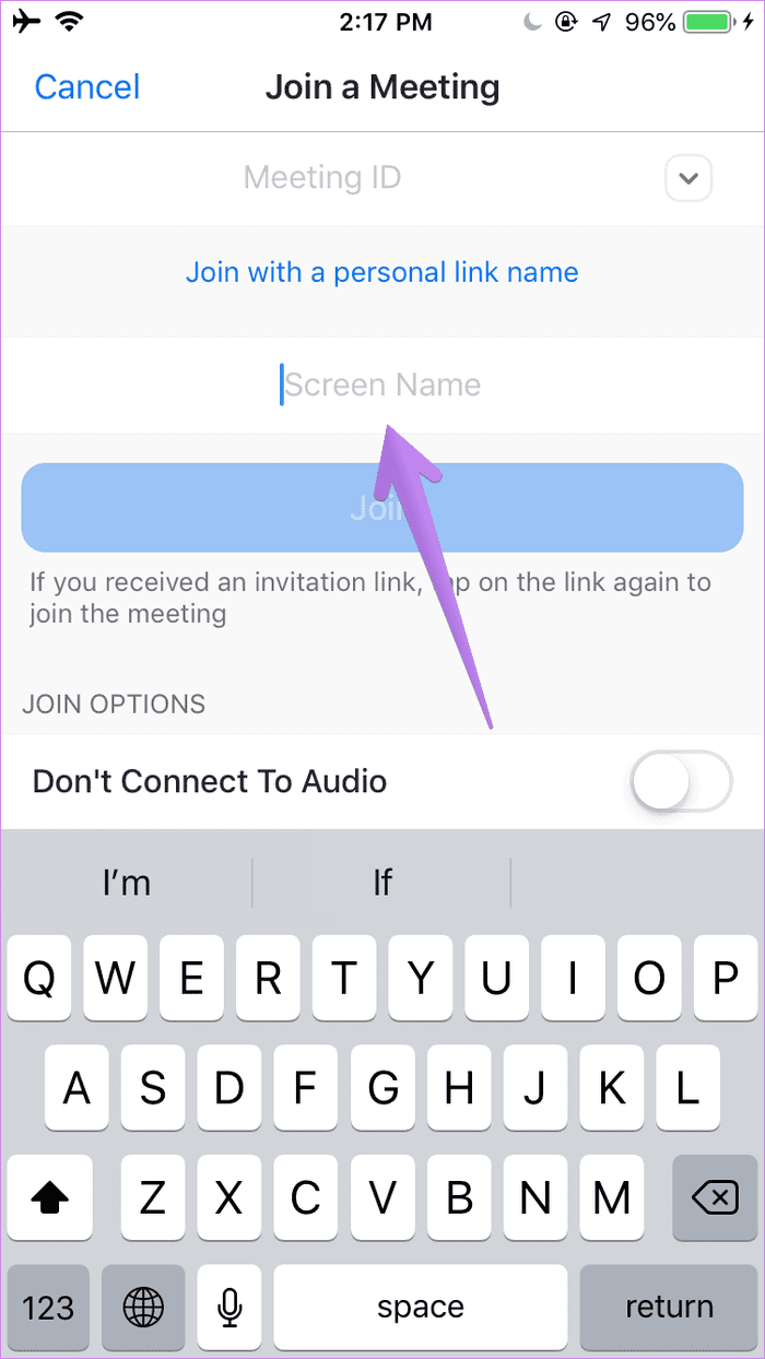 Change zoom name on android iphone ipad pc 11