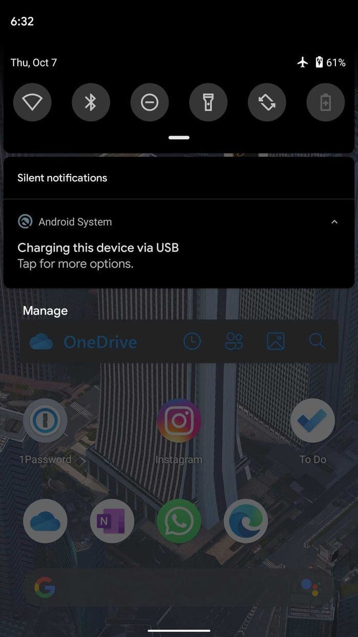 Chanrging device