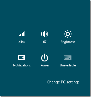 Charm Settings1
