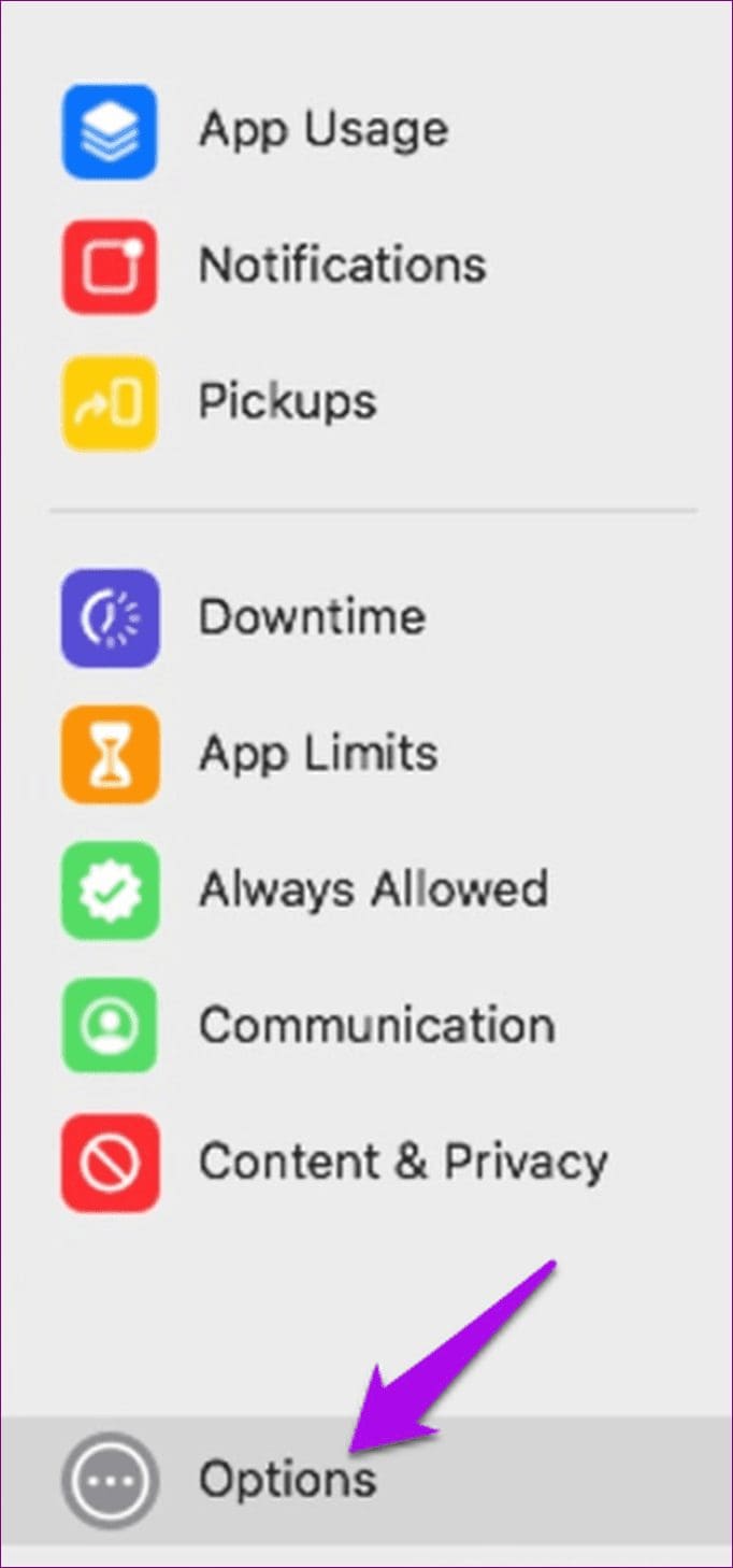 Check Screen Time Different Devices Mac Screen Time Options