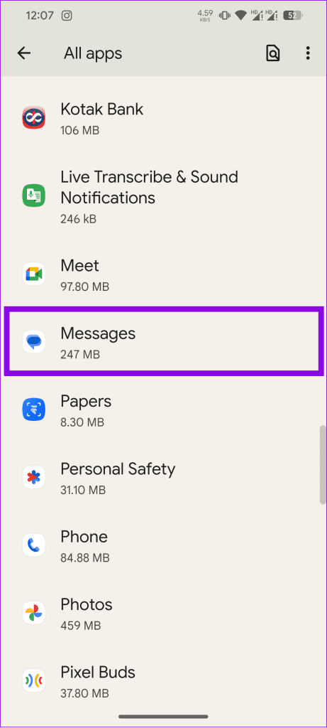 choose Message