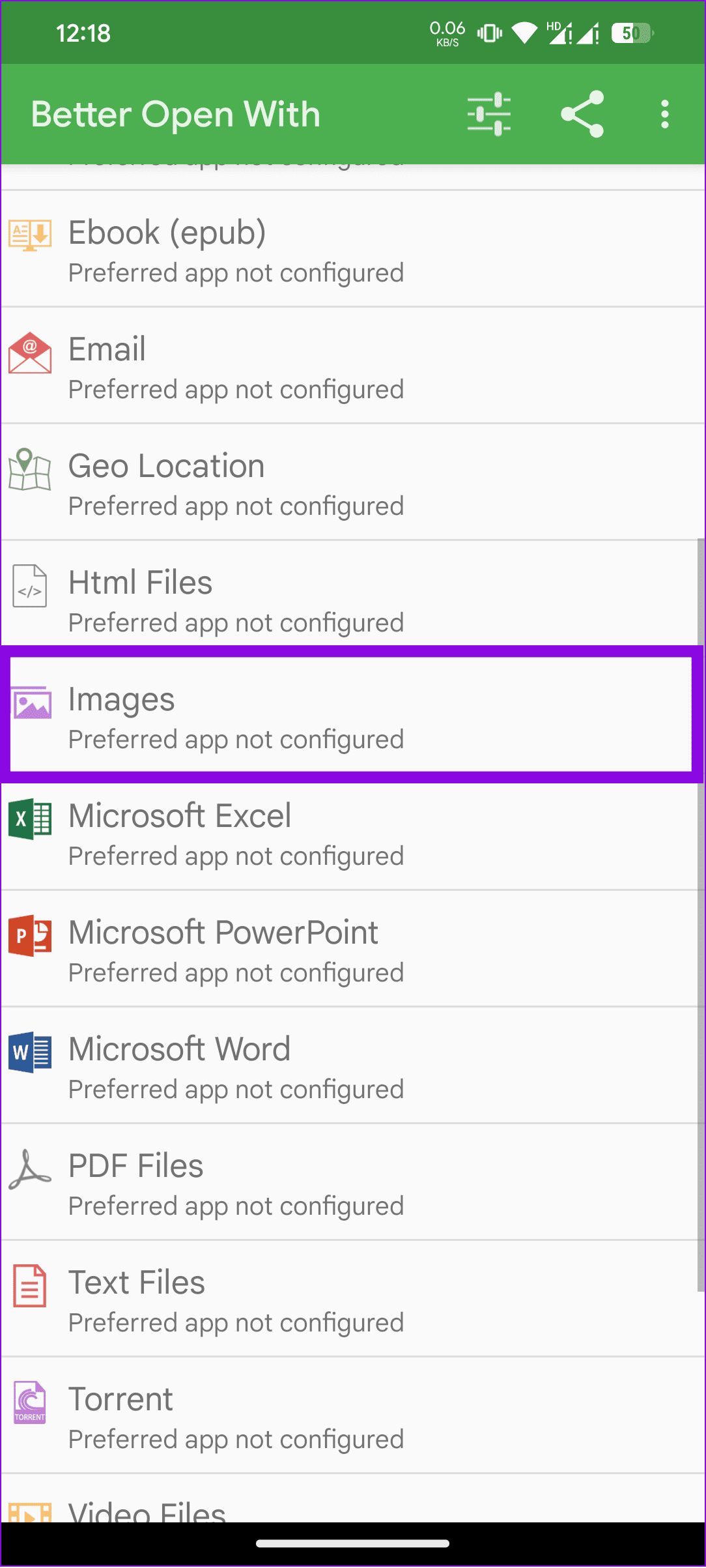 choose images