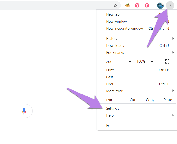 Chrome change default account 7