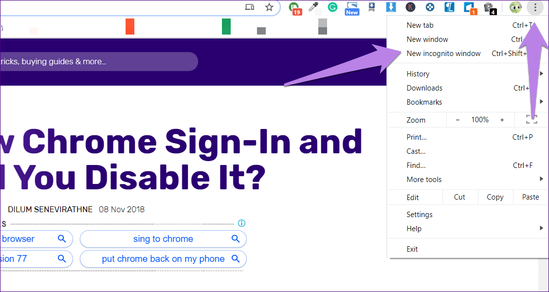 Chrome Guest Mode Vs Incognito 12