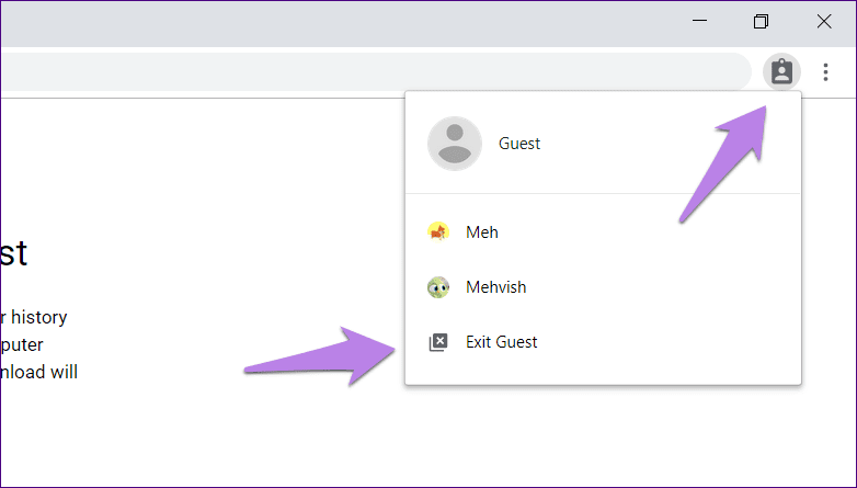 Chrome Guest Mode Vs Incognito 14