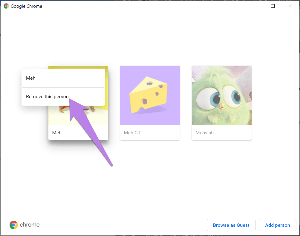Chrome multiple profiles 12