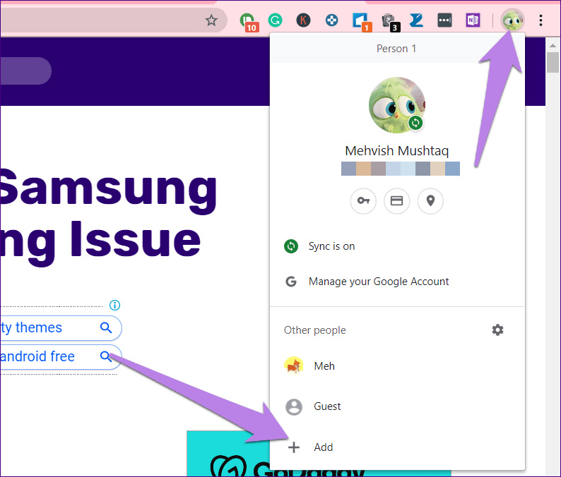Chrome multiple profiles 1
