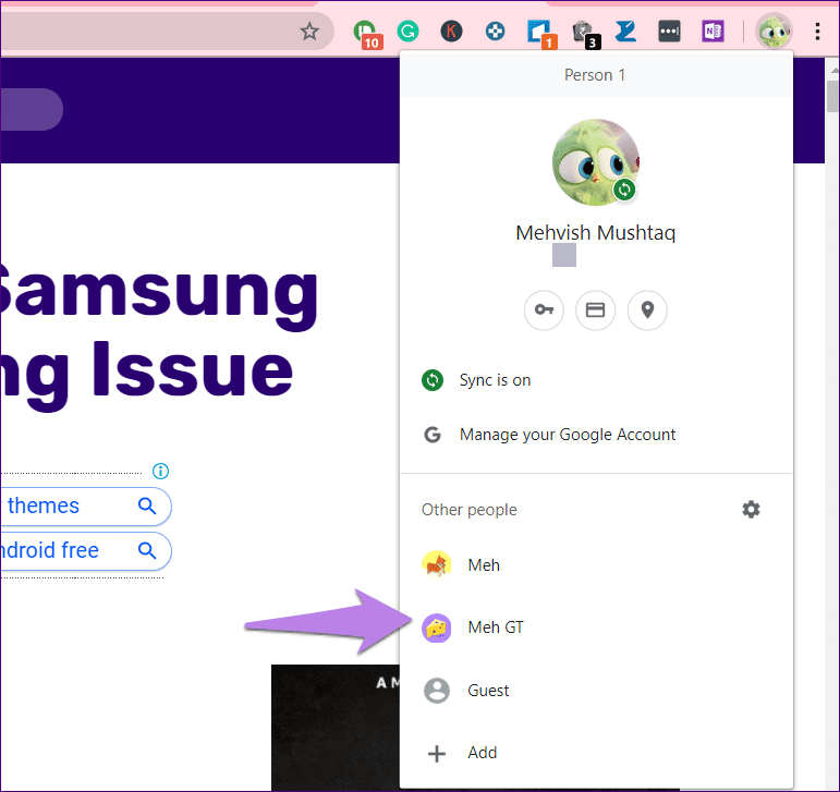 Chrome multiple profiles 5