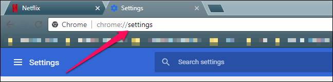 Chrome Settings Url