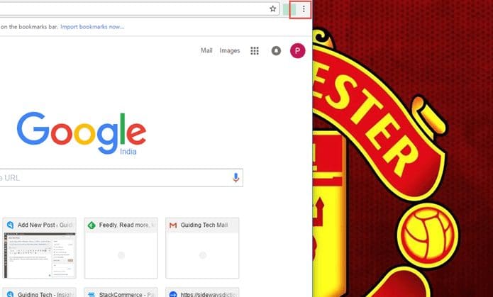 Chrome Tab1