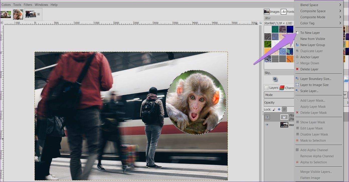 Circle Crop In Gimp 6