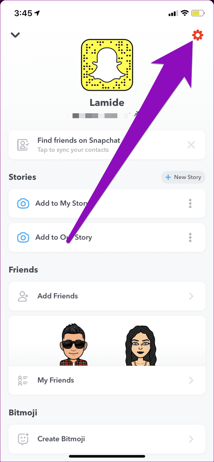 Clear cache snapchat 06