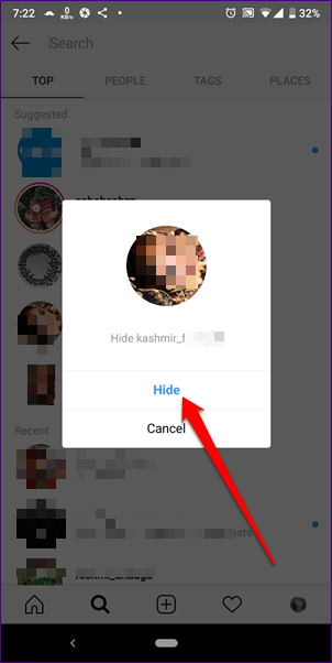 Clear Instagram Search History Permanently 14