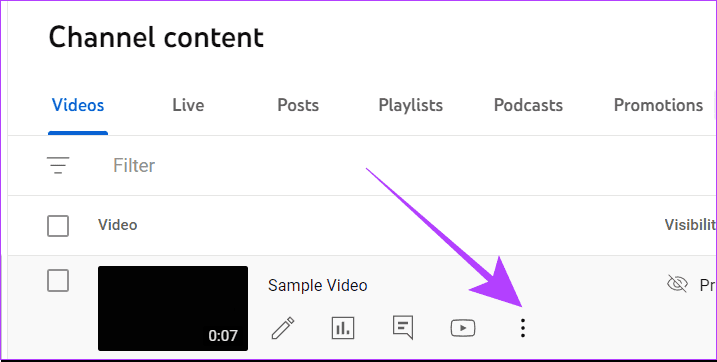 click on three dots icon