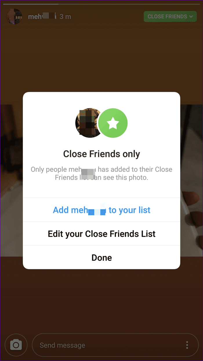 Close Friends Feature Instagram 12