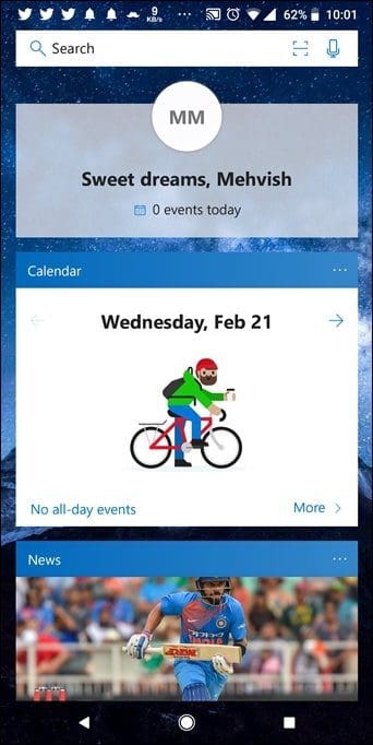 Compare Nova And Microsoft Launcher 13