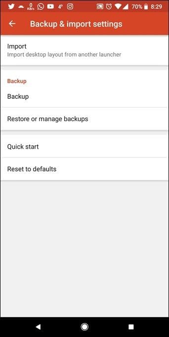 Compare Nova And Microsoft Launcher 4