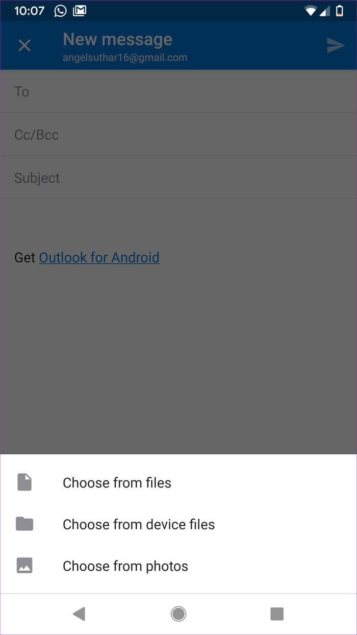 Compose Maiil Outlook