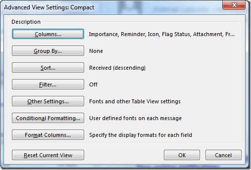 Conditional Formatting