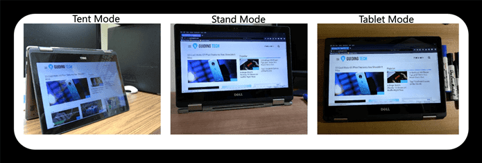 Convertible Different Modes Guiding Tech