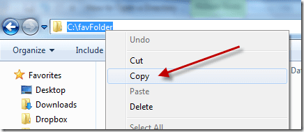 Copy Location