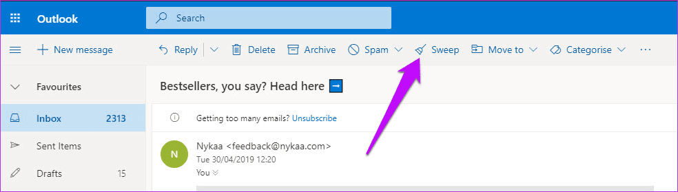 Create And Manage Rules In Office 365 Webmail 4