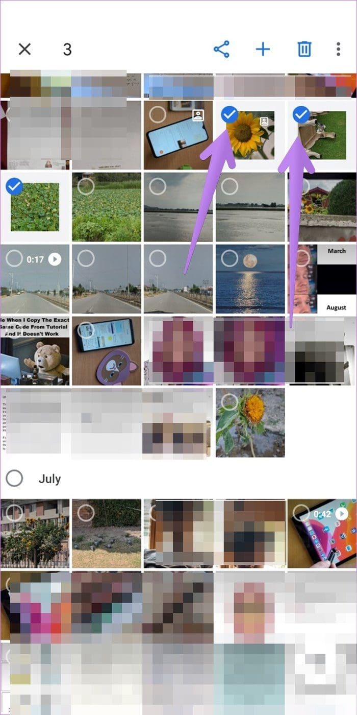 Create collage in google photos mobile and computer 9