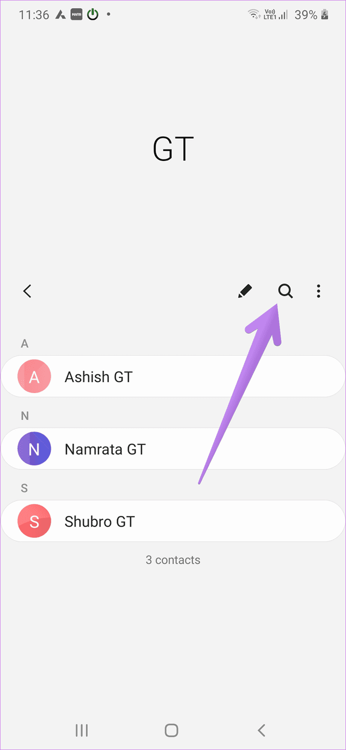 Create contact group samsung 21