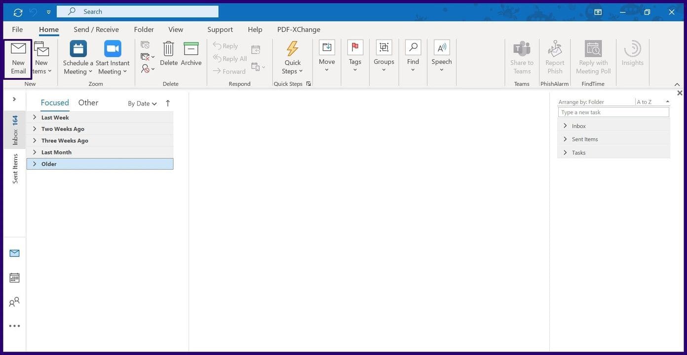 Create email template in microsoft outlook step 2