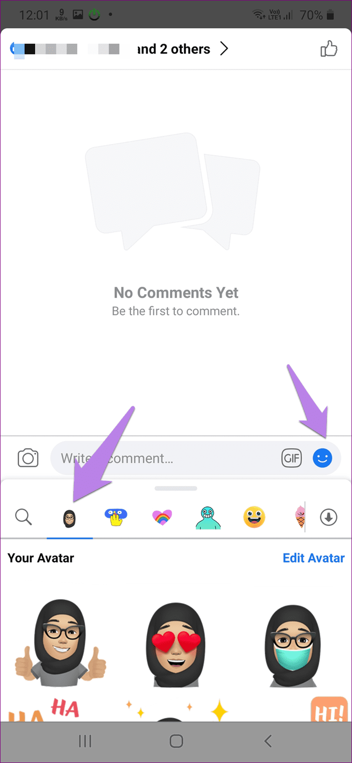 Create emoji of yourself android 13