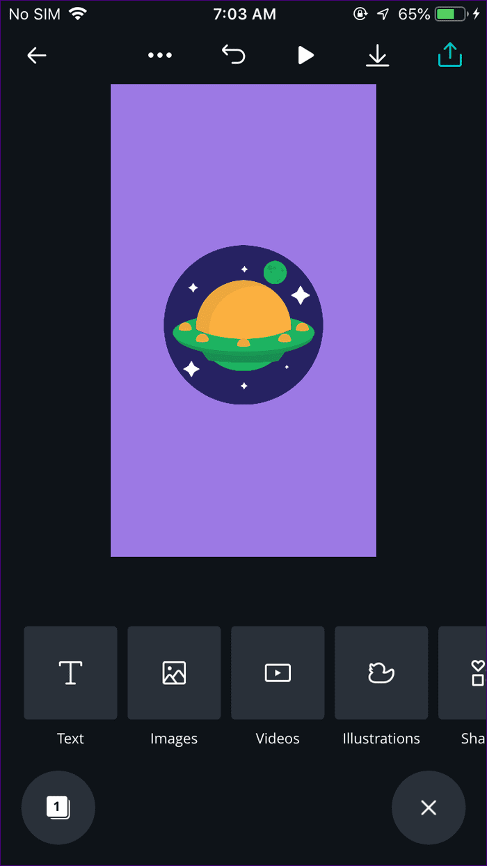 Create instagram highlight cover using canva 16