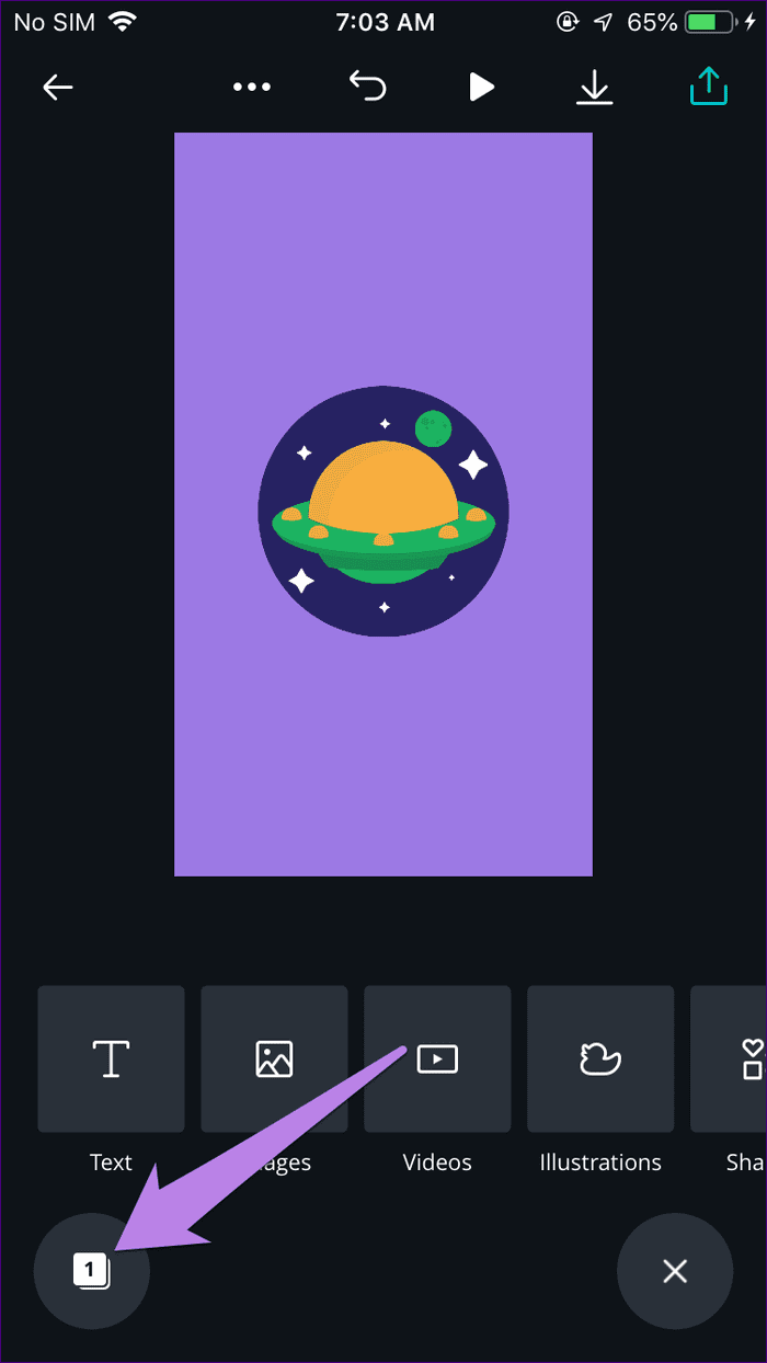 Create instagram highlight cover using canva 17