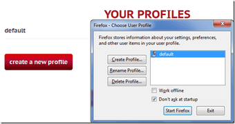 Create Profile