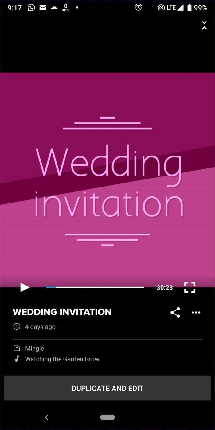 Create Wedding Invitation Whatsapp 4