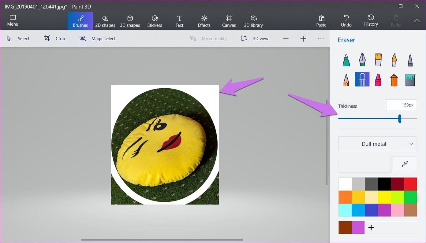 Crop Circle In Paint 3D 10