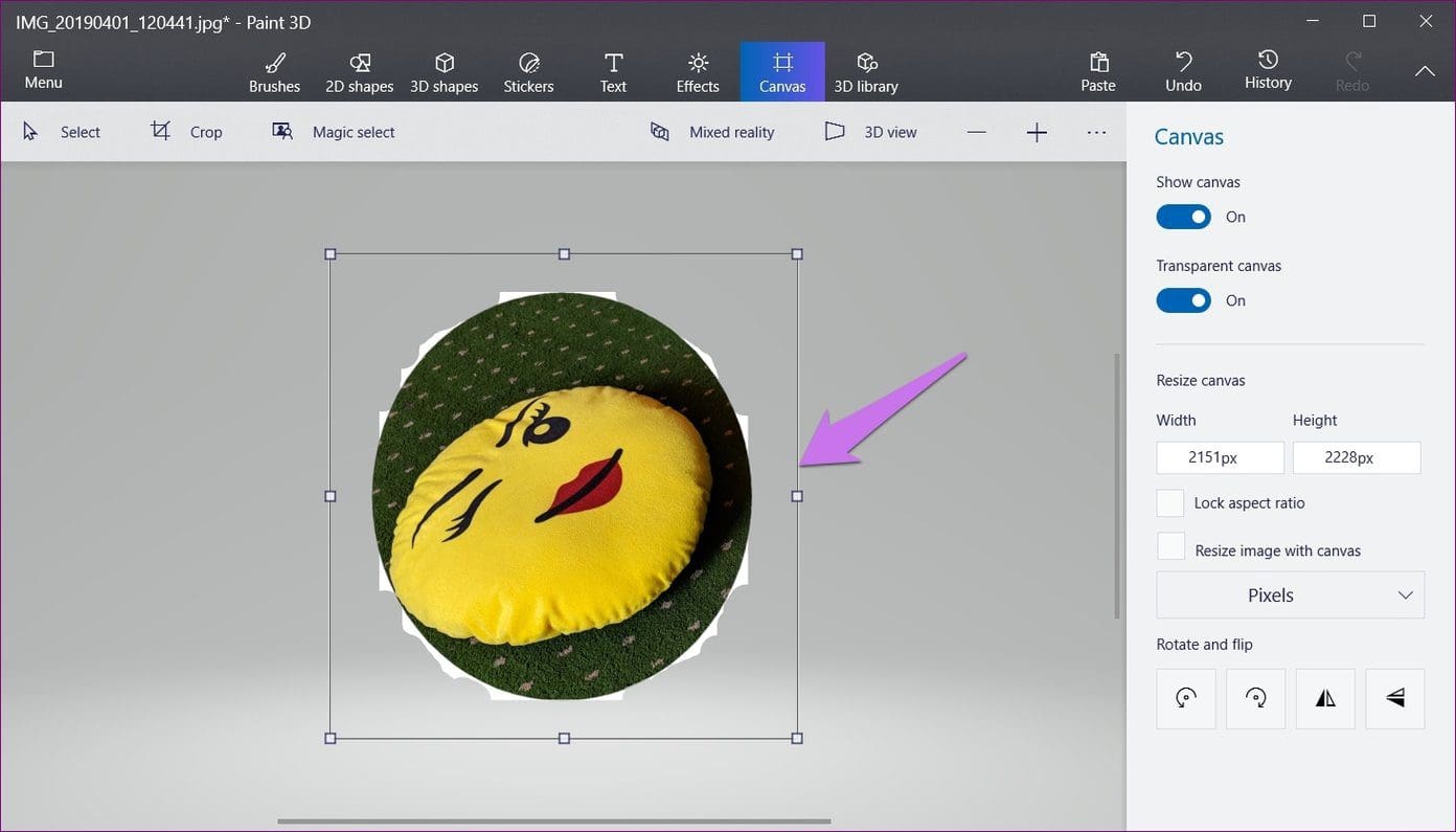Crop Circle In Paint 3D 15