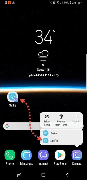 Customize The Home Screen And Lock Screen On The Samsung Galaxy S9 12
