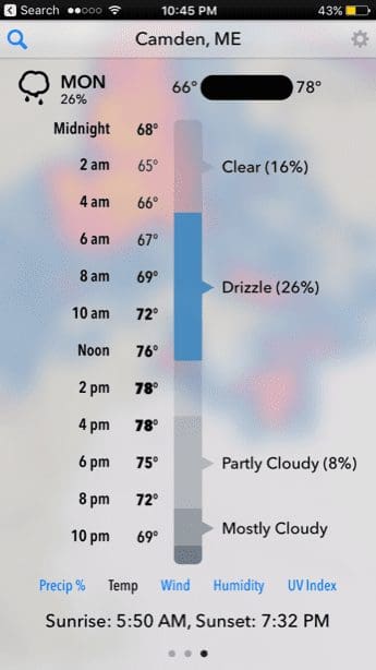 Dark Sky Iphone App Quality Weather 2