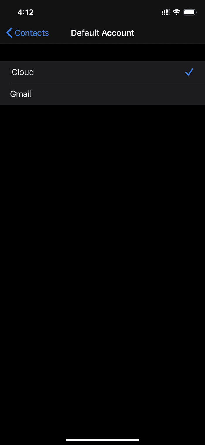 Default location
