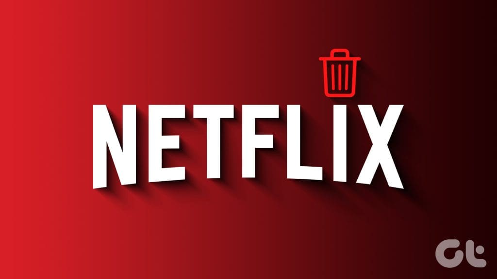 delete Netflix account