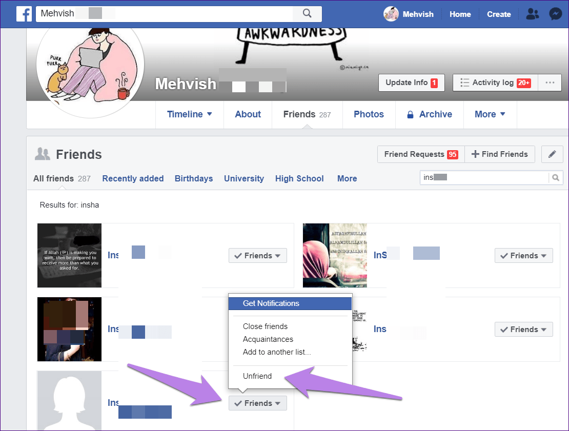 Delete Deactivated Facebook Fb Friends 9