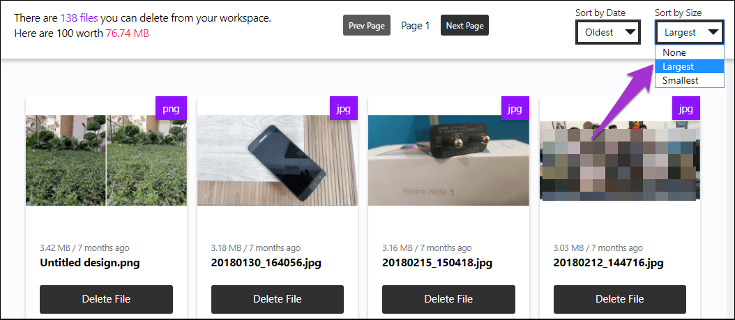 Delete Files Slack 7