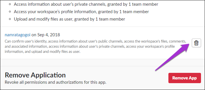 Delete Files Slack 8