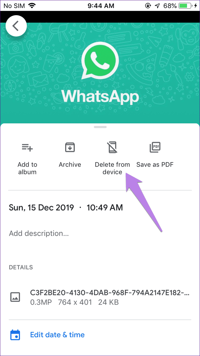 Delete Photos From Iphone But Not From Google Photos 6