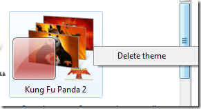 Delete Themes