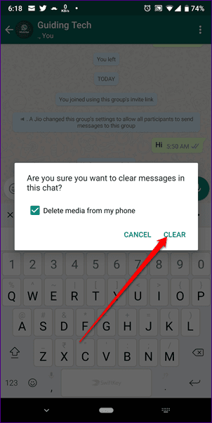 Delete Whatsapp Group Permanently 10