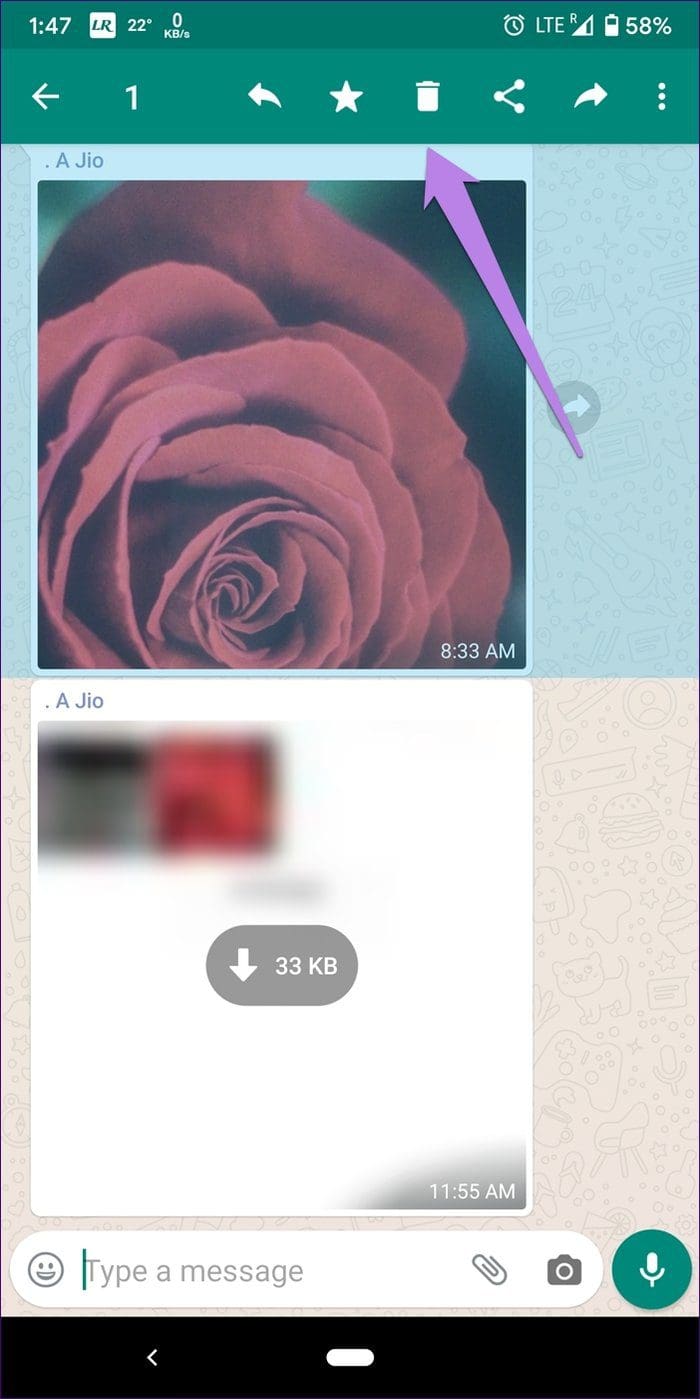 Delete Whatsapp Photos Iphone Android 1
