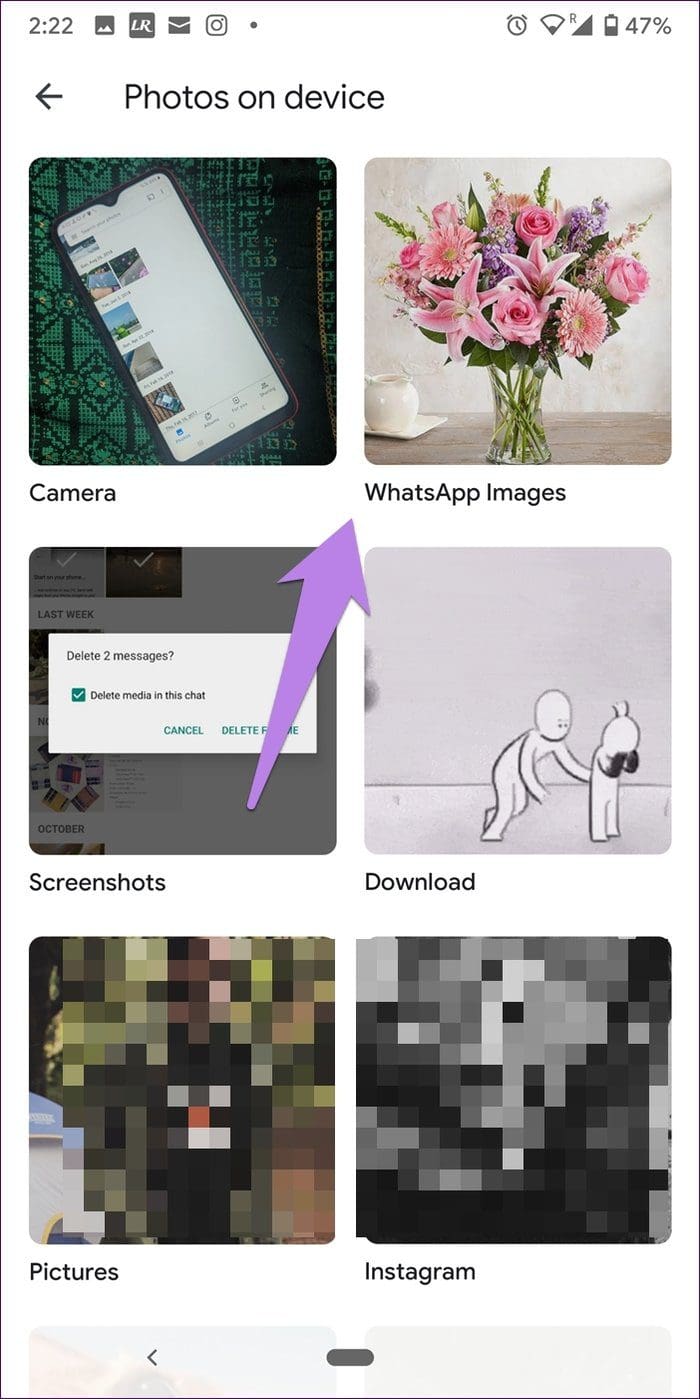 Delete Whatsapp Photos Iphone Android 7