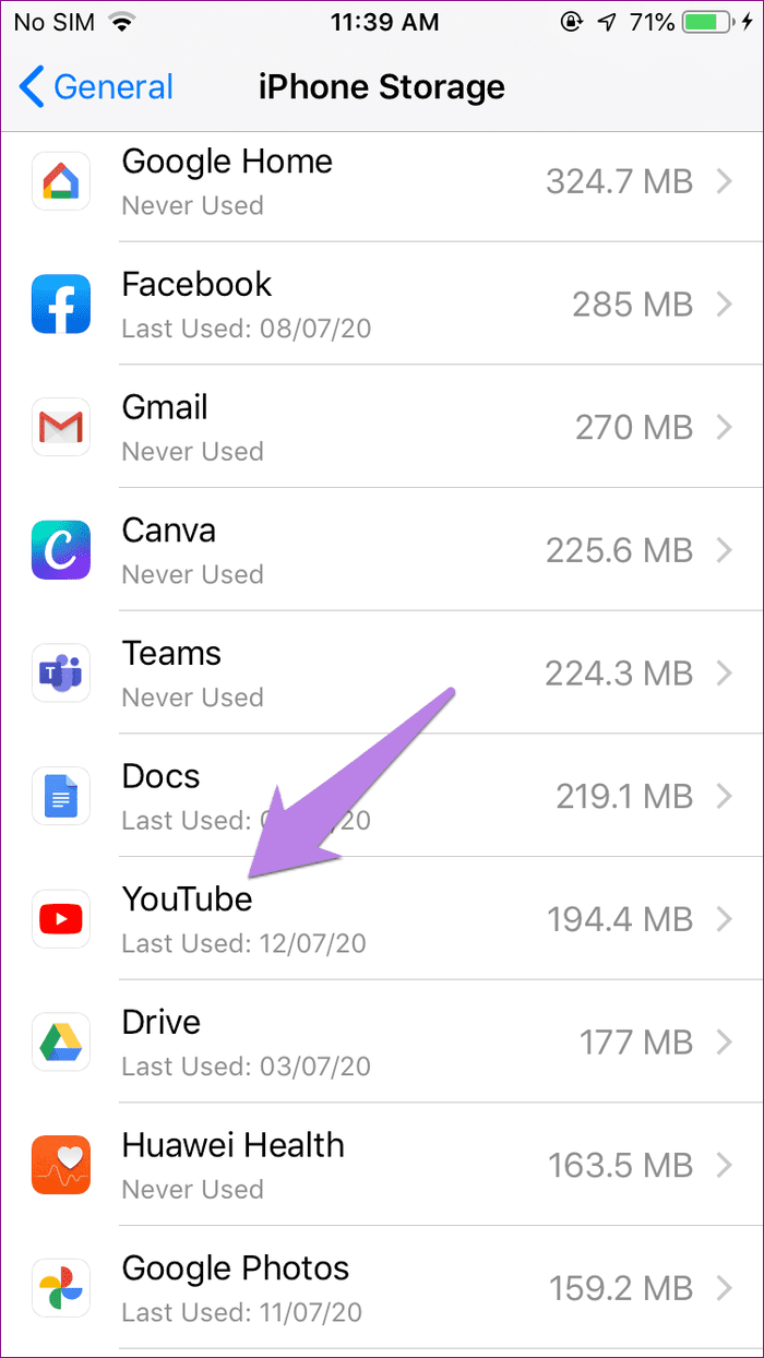 Difference between offload and delete app 1